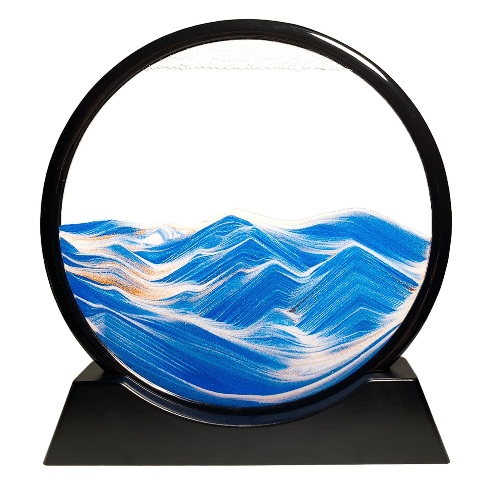 Amazon.co.jp: HYUGF 動く砂 アート 絵 海の装飾 3D 深海 砂景